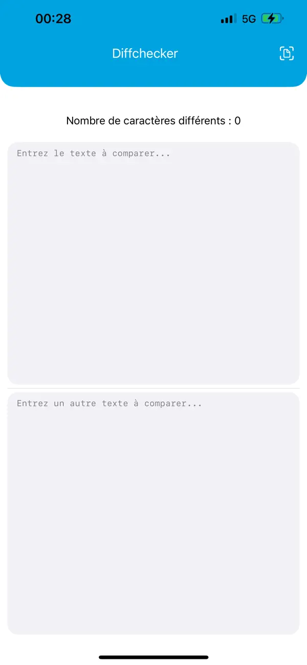 Screenshot #1 pour Vérif. différences