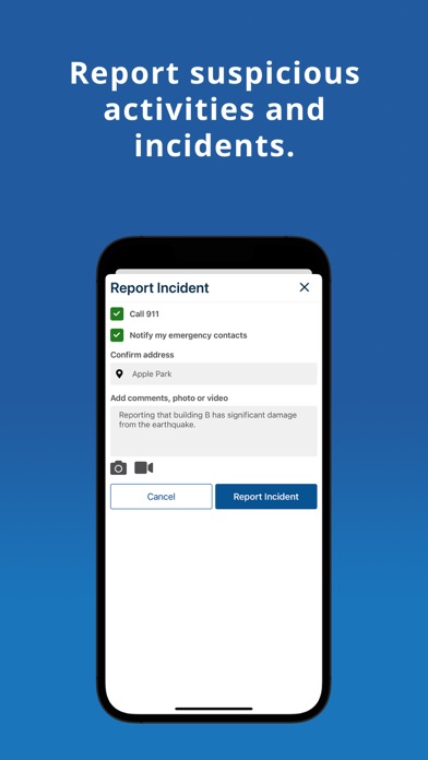 SafeStatus Screenshot