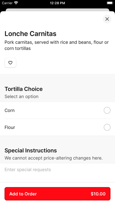 Picante Mexican Cuisine Screenshot