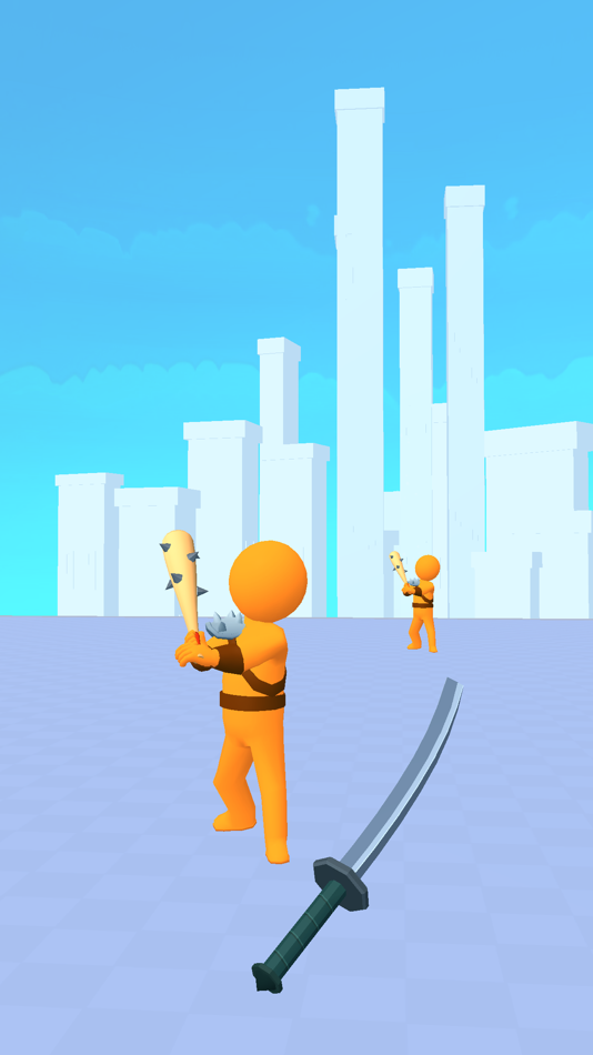 #4. Sword Run: Slicing Games (iOS) 来自: Playspare