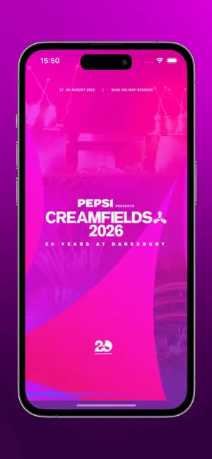 Creamfields iPhone screenshot 1