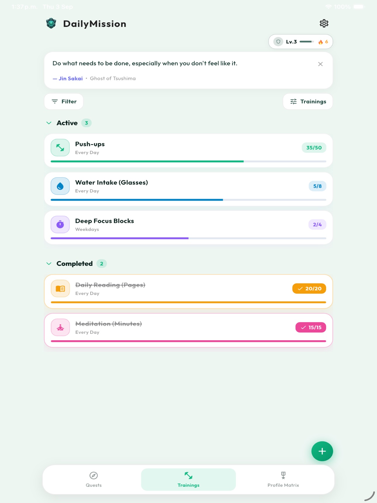 Screenshot 12 of Daily Mission: Habit Tracker