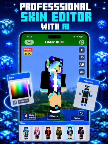 Skins for Minecraft MCPE iPad screenshot