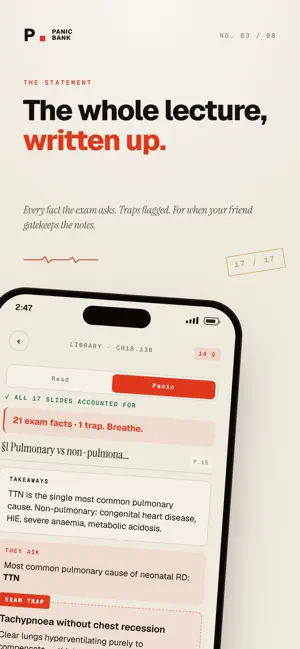 PanicBank: Med Exam Prep screenshot 3