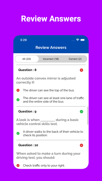 Alabama CDL Prep Test Screenshot