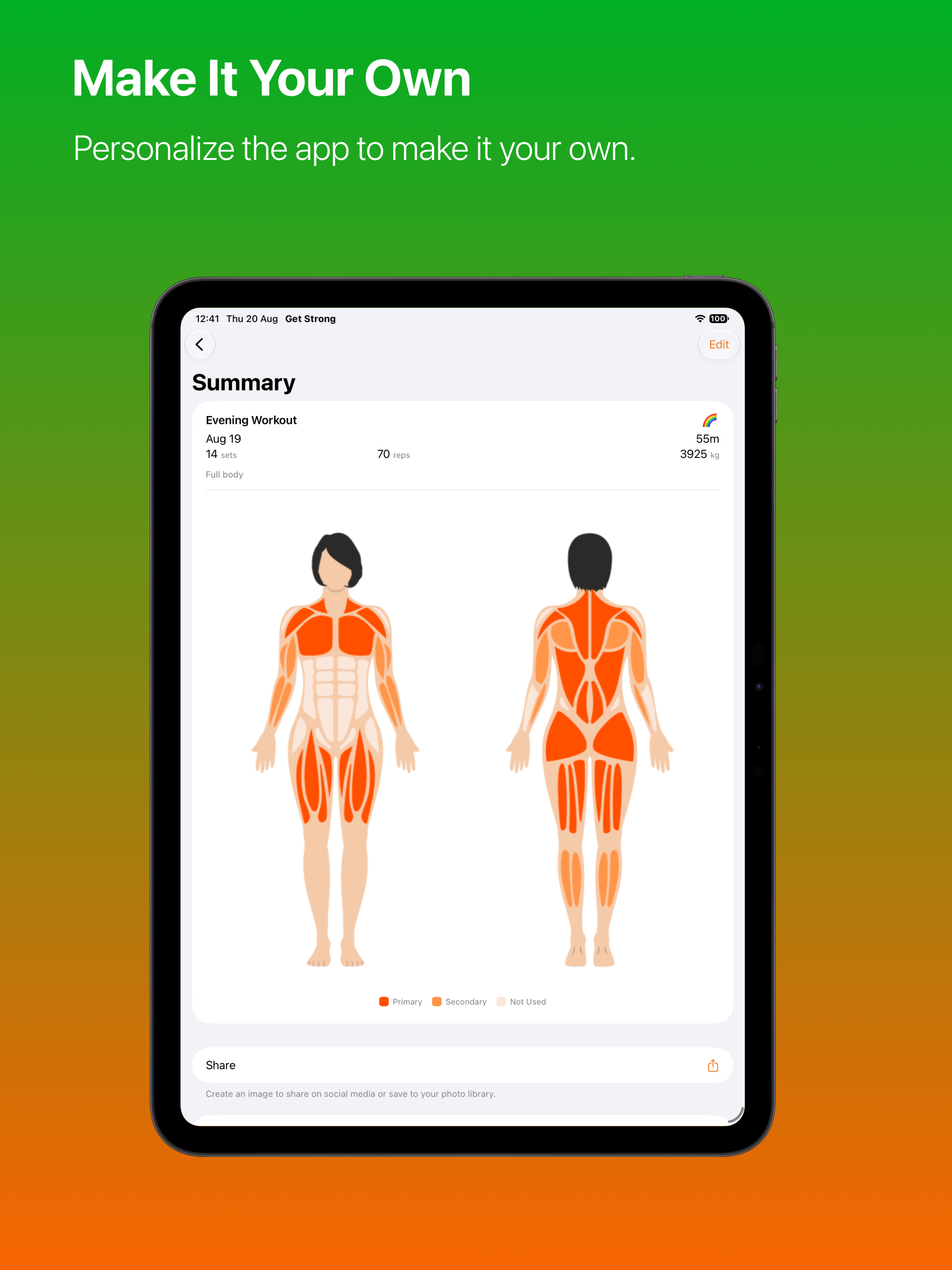 Get Strong - Rep by Rep screenshot 10