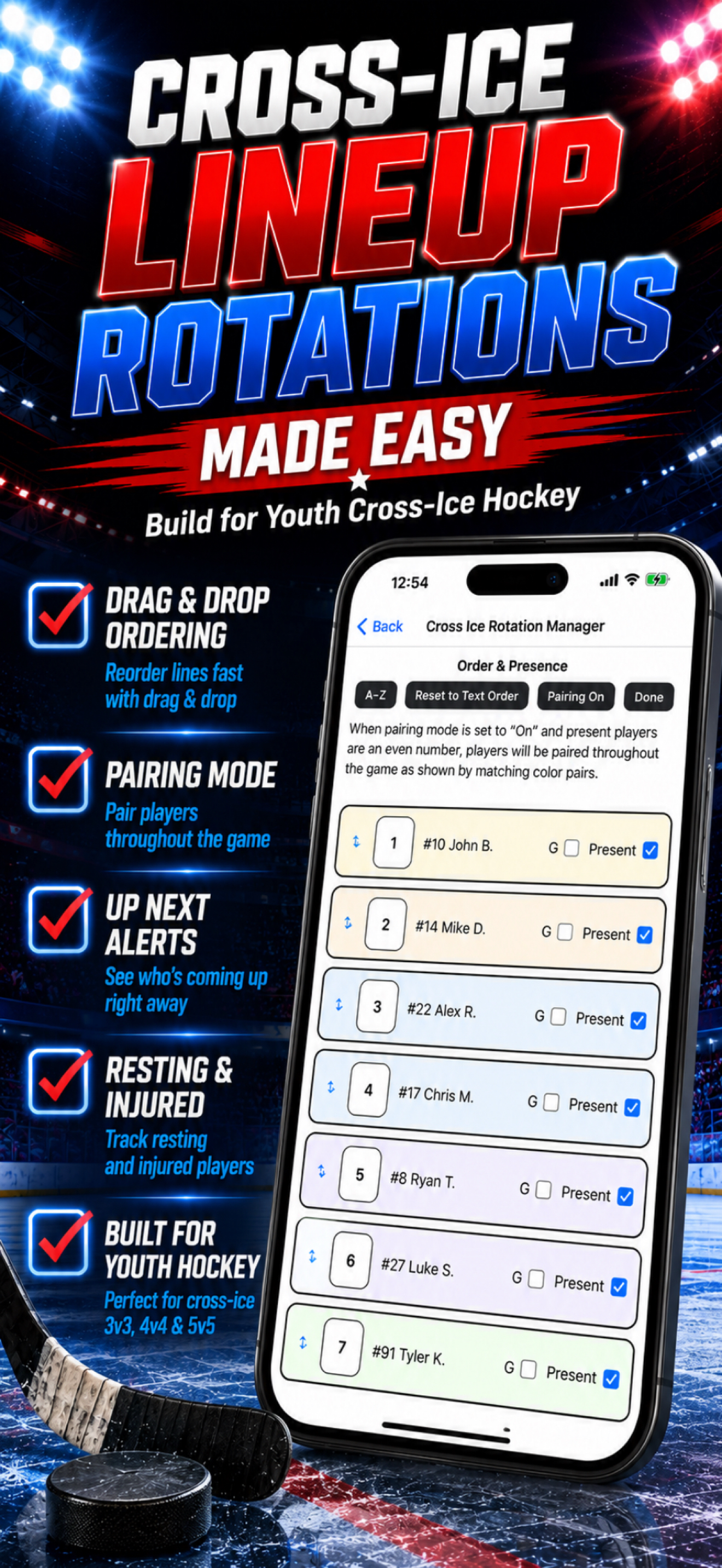 Hockey Lineup Manager screenshot 4
