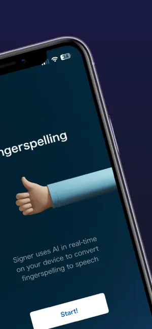 Signer Fingerspelling screenshot 3