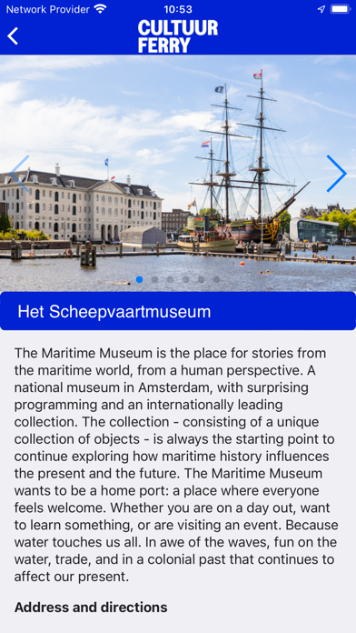 Cultuur Ferry Screenshot