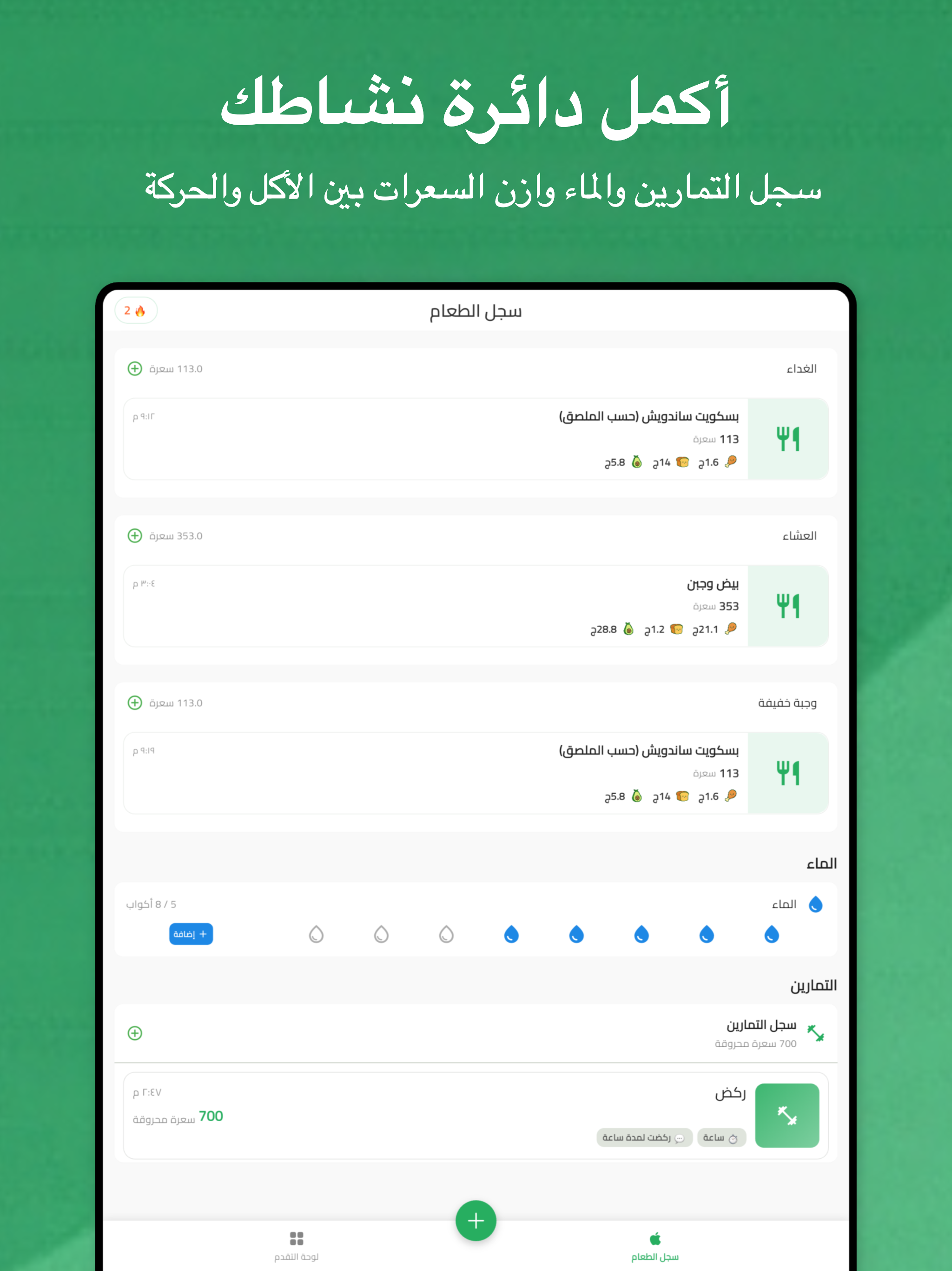 حمية: حساب السعرات الحرارية