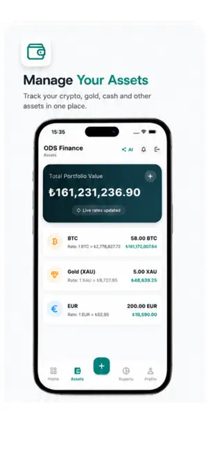 ODS Finance Tracker screenshot 2