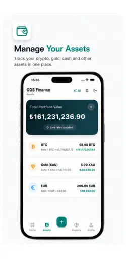 Скриншот ODS Finance Tracker на iPhone 2