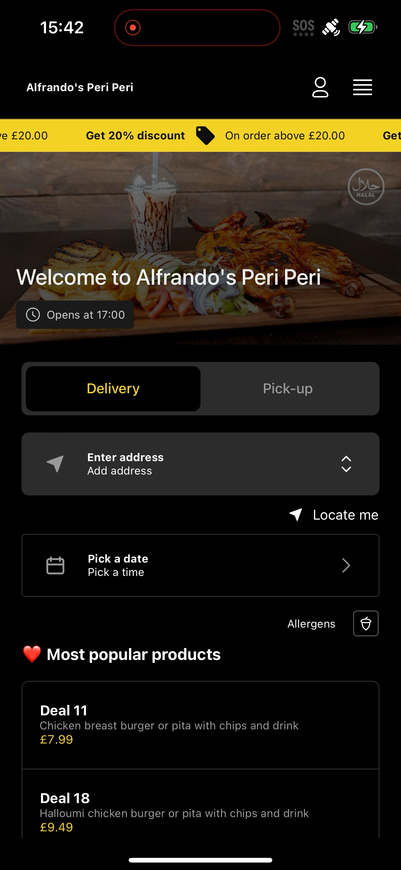 Alfrando's Peri Peri screenshot 6