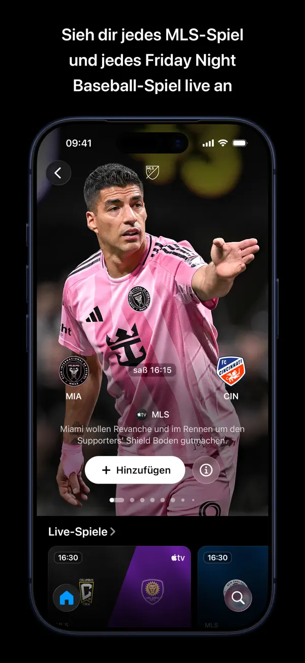 Apple TV iPhone App Screenshot 3 – Unterhaltung
