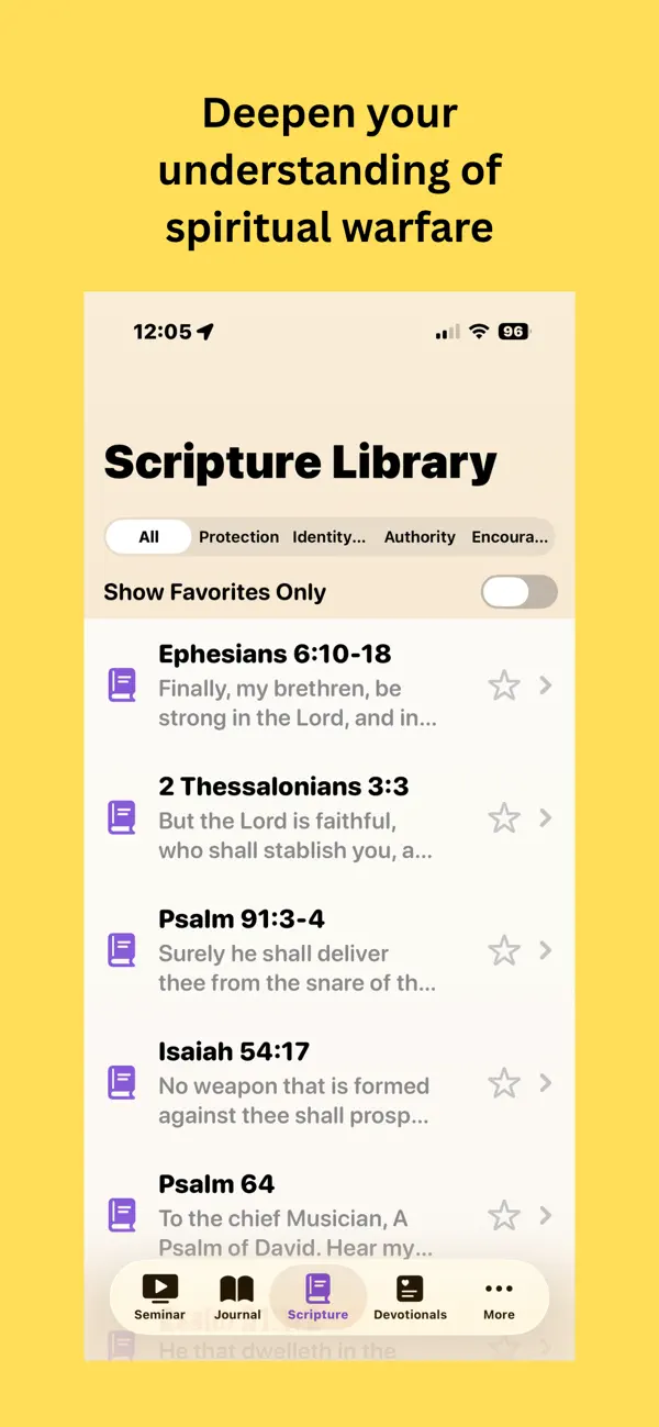 Screenshot #3 pour Spiritual Warfare Seminar