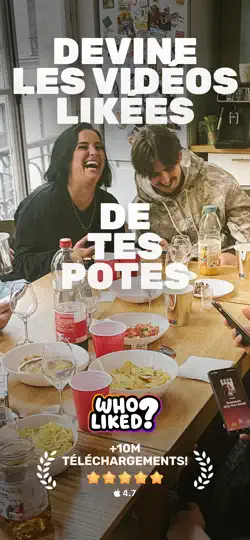 Capture d'écran de WhoLiked? – Le Jeu Des Likes sur iPhone 1