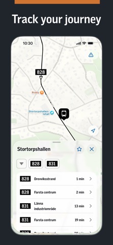 SL-Journey planner and tickets App Store preview screenshot 2