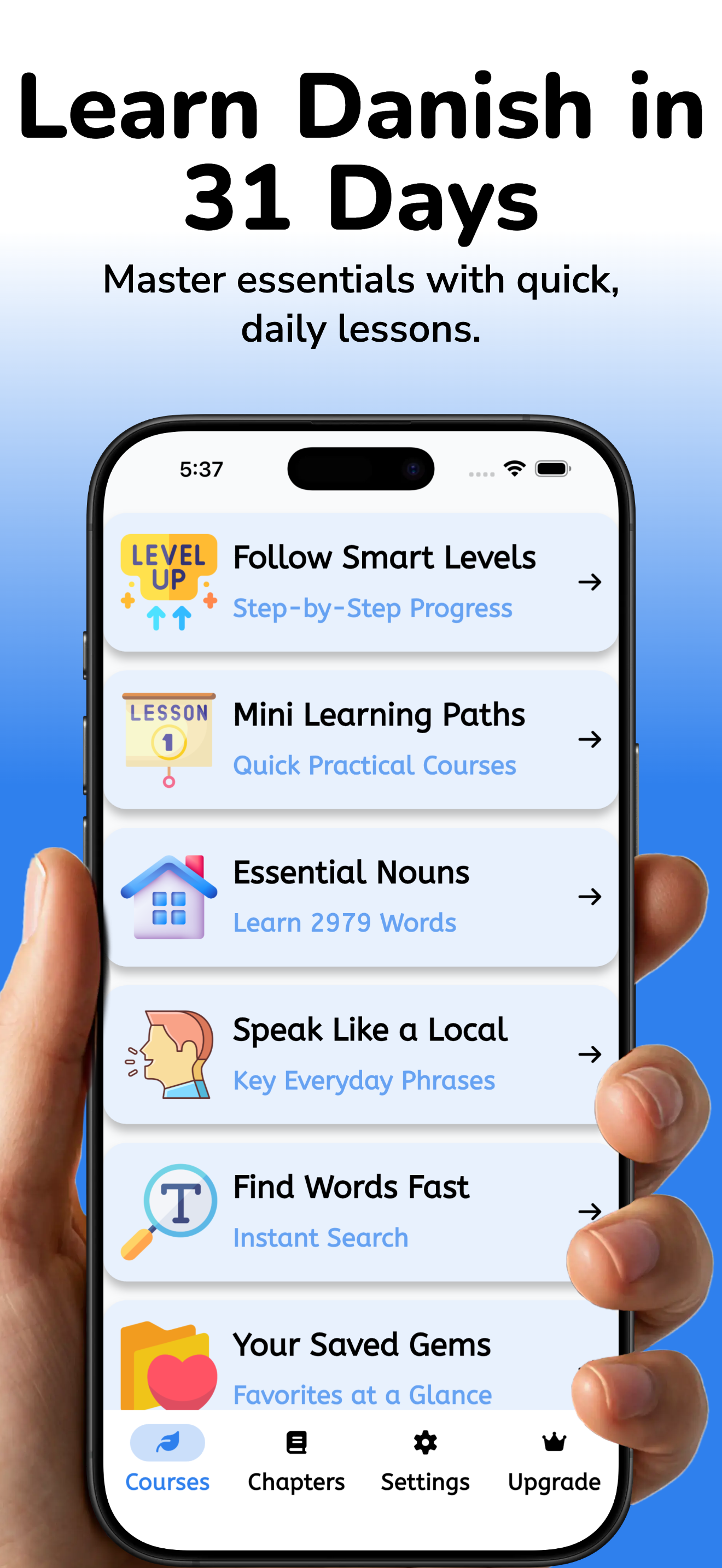 Learn Danish: For Beginners screenshot 1