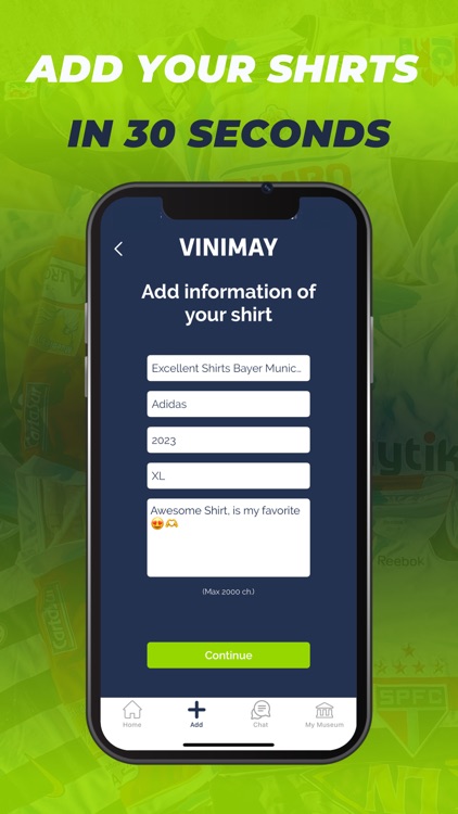 Vinimay Football Shirts screenshot-4