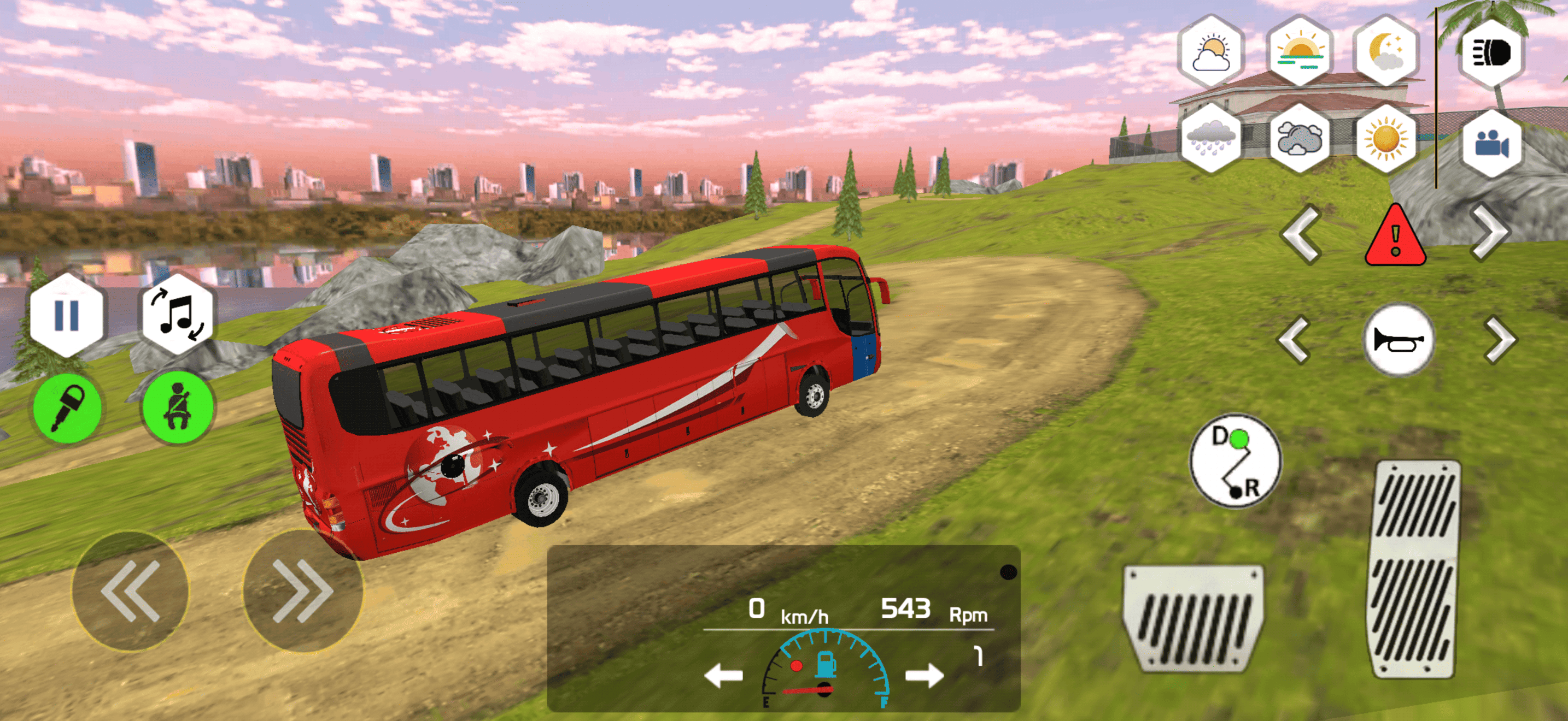 Offroad Bus Driving - Bus Game screenshot 6