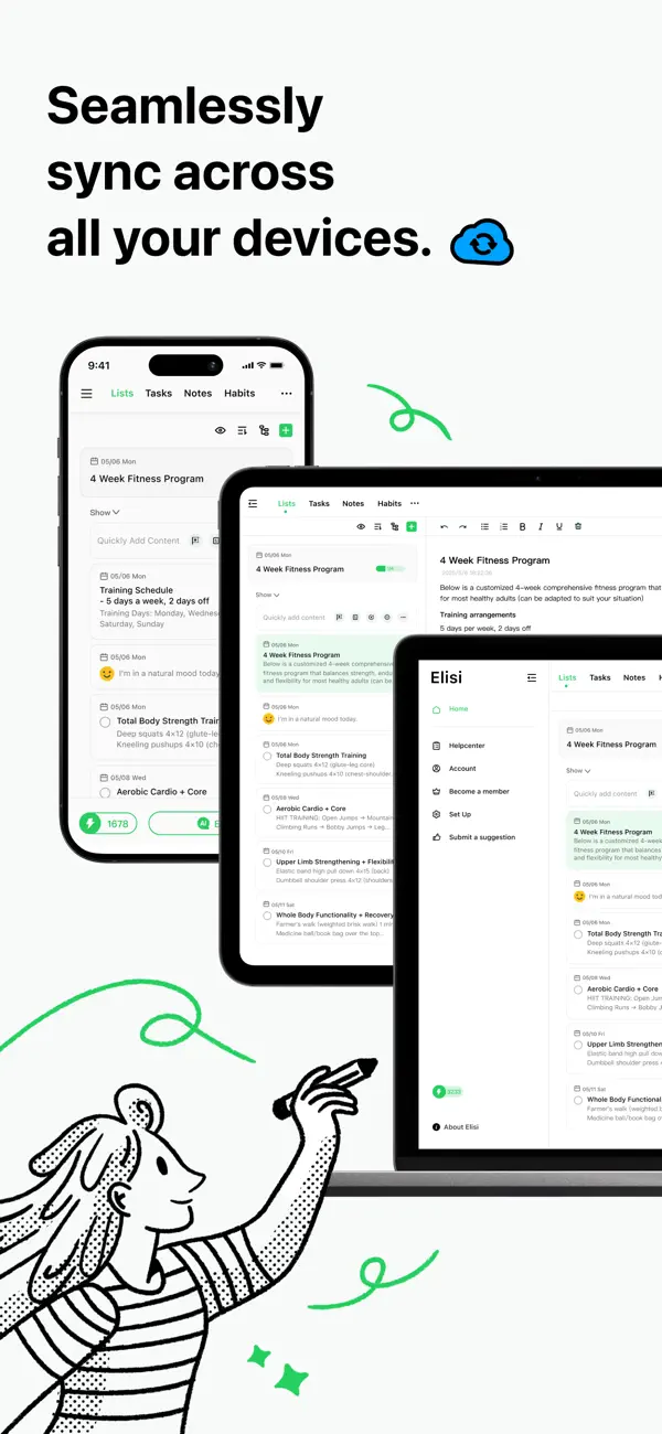 #5. Elisi: AI Planner & To-Do List (iOS) 由: Elisi Studios, Inc.