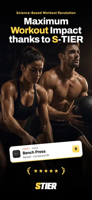 S-TIER: Gym Workout Tracker screenshot 1