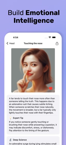 Psychology - Body Language iPhone screenshot
