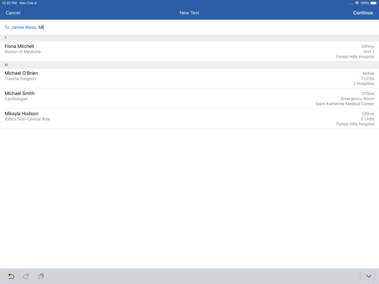 App screenshot