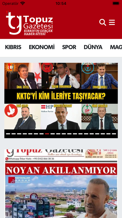 Topuz Gazetesi Screenshot