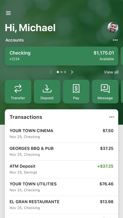 Bank of Desoto Screenshot