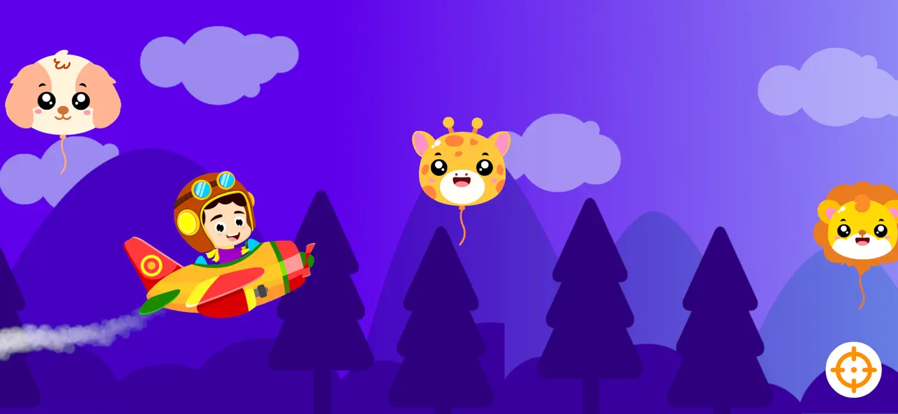 Screenshot #2 pour Kids Airplane: Learn ABC & 123