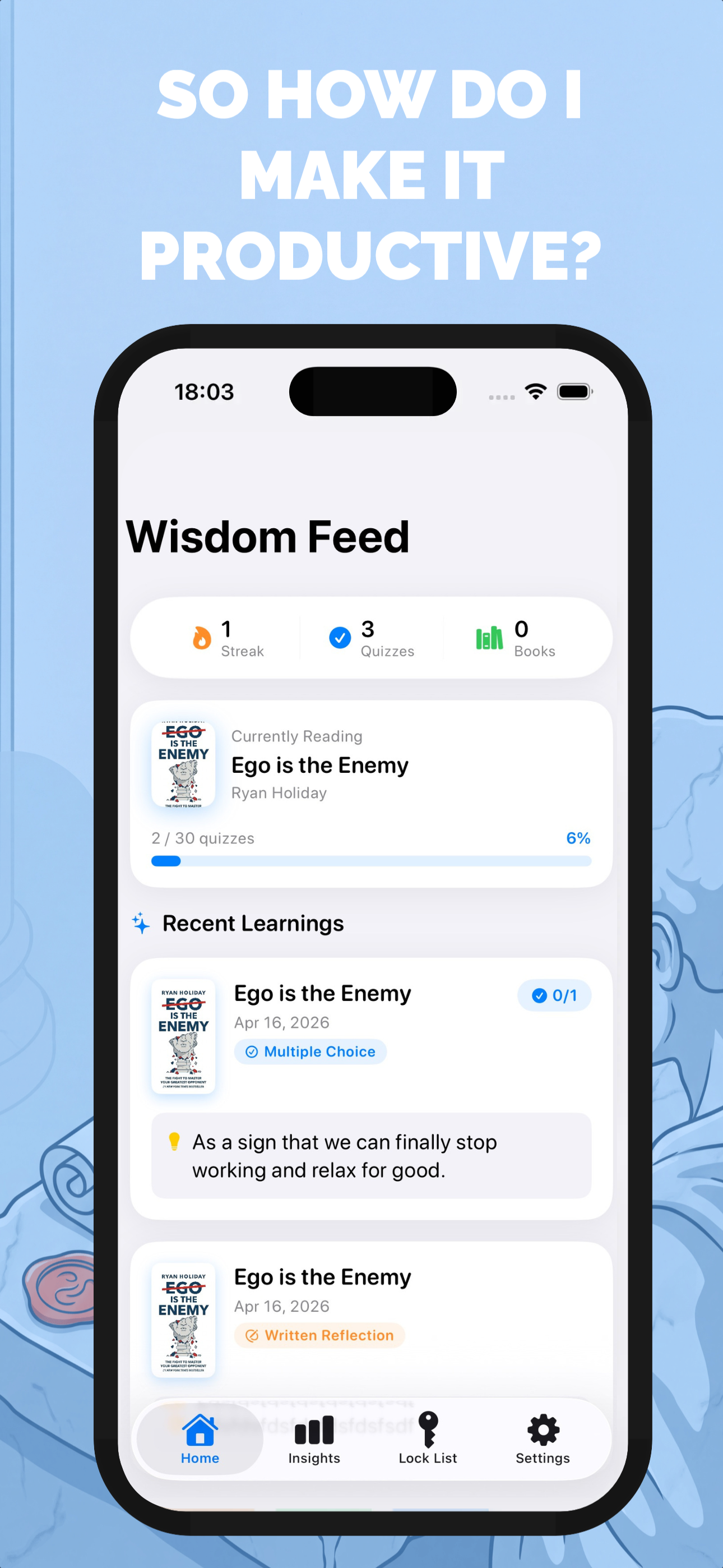 Wisdom Lock: Learn to Unlock screenshot 7