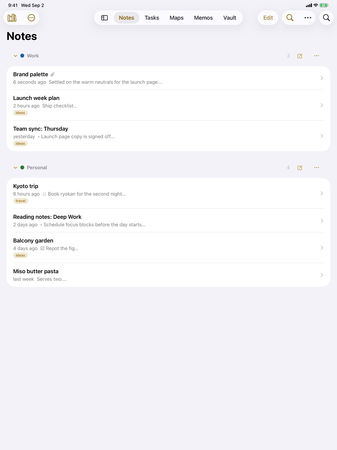 Screenshot 8 of MindWard: Personal Workspace