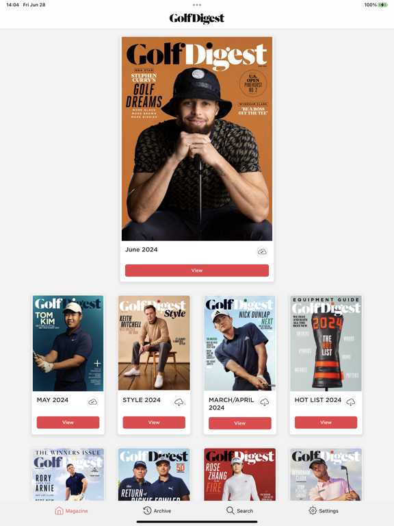 Screenshot #4 pour Golf Digest Magazine
