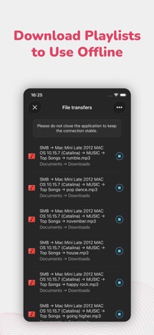 Evermusic Pro: music player iPhone screenshot