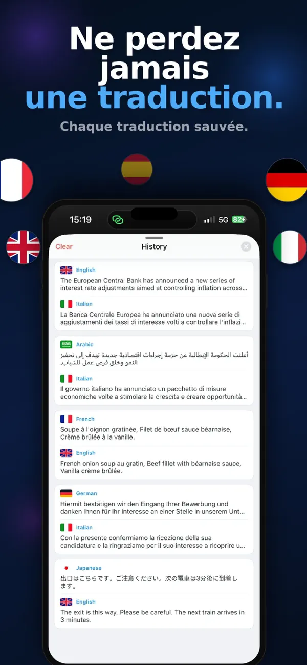 Screenshot #3 pour Pro Traduction  vocale,instant