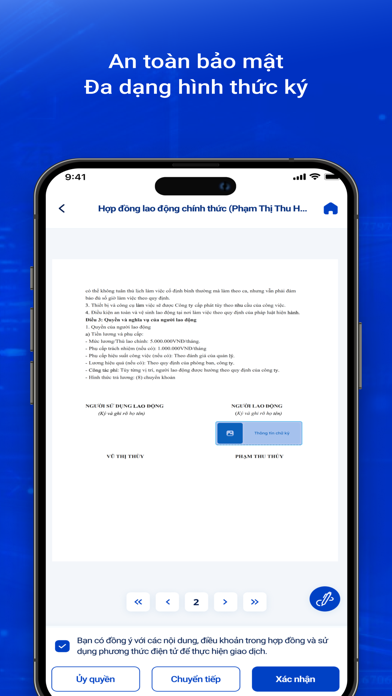 MobiFone eContract Screenshot