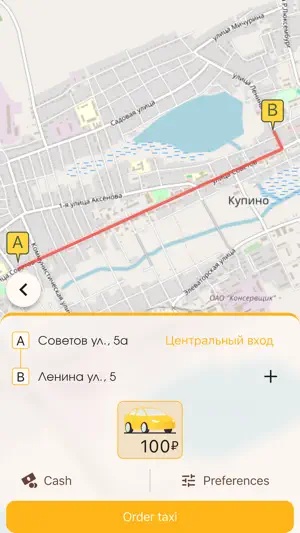Taxi Mestnoe screenshot 3