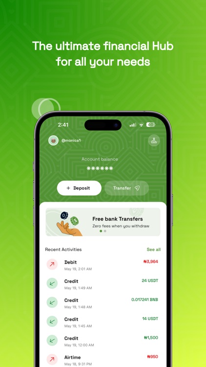 Monica - Pay, Send, Bills screenshot-5
