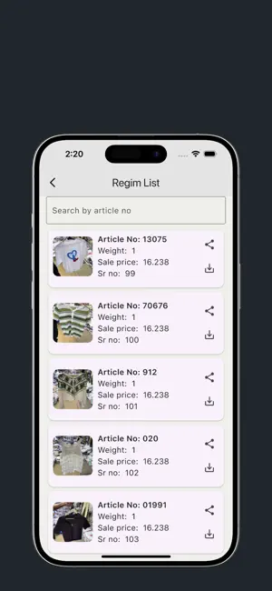 Cloth Rate screenshot 1