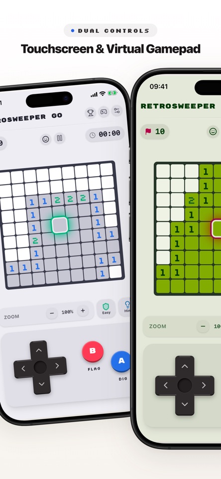 RetroSweeper Go - Minesweeper screenshot 2