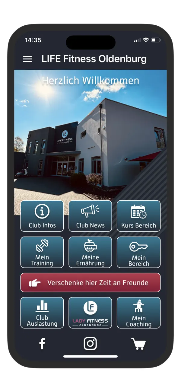 Screenshot #1 pour Life Fitness Oldenburg