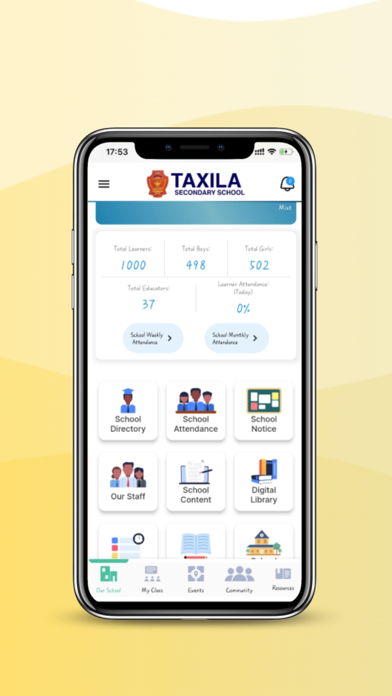 Taxila Secondary School Screenshot