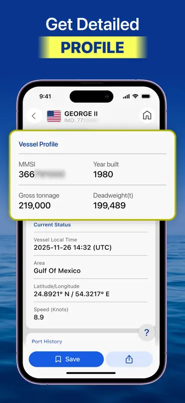 Ship Tracker Vessel Finder screenshot 5 of 7