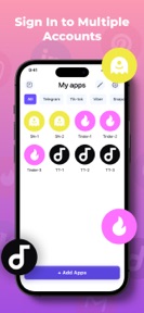 Dual Space – Parallel Accounts screenshot