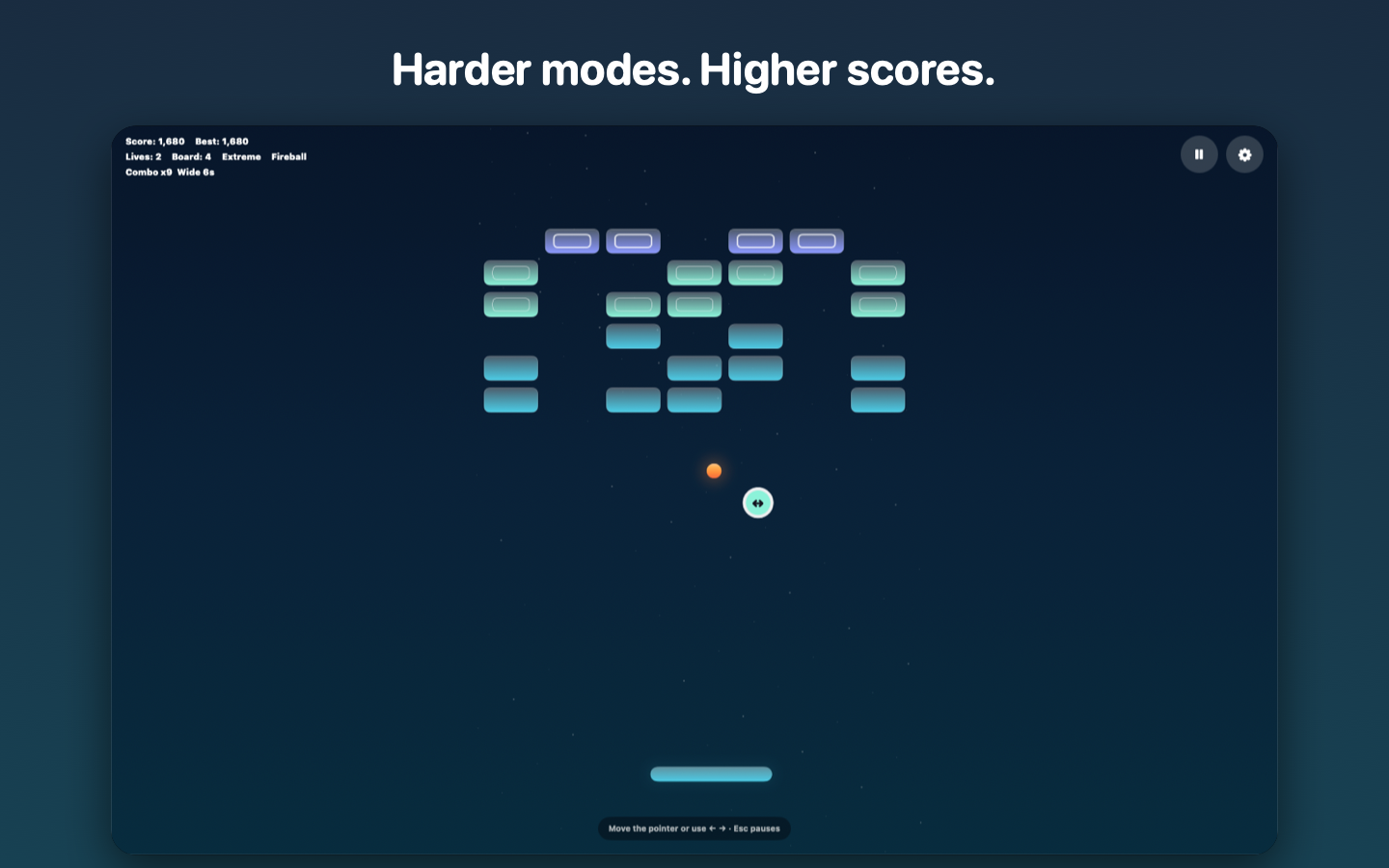 Breakout - GameWobble screenshot 24
