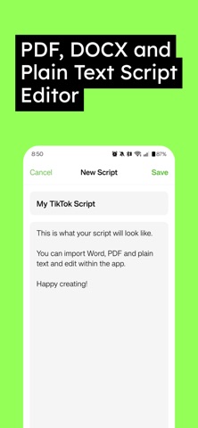 Glide - Teleprompter for Video screenshot