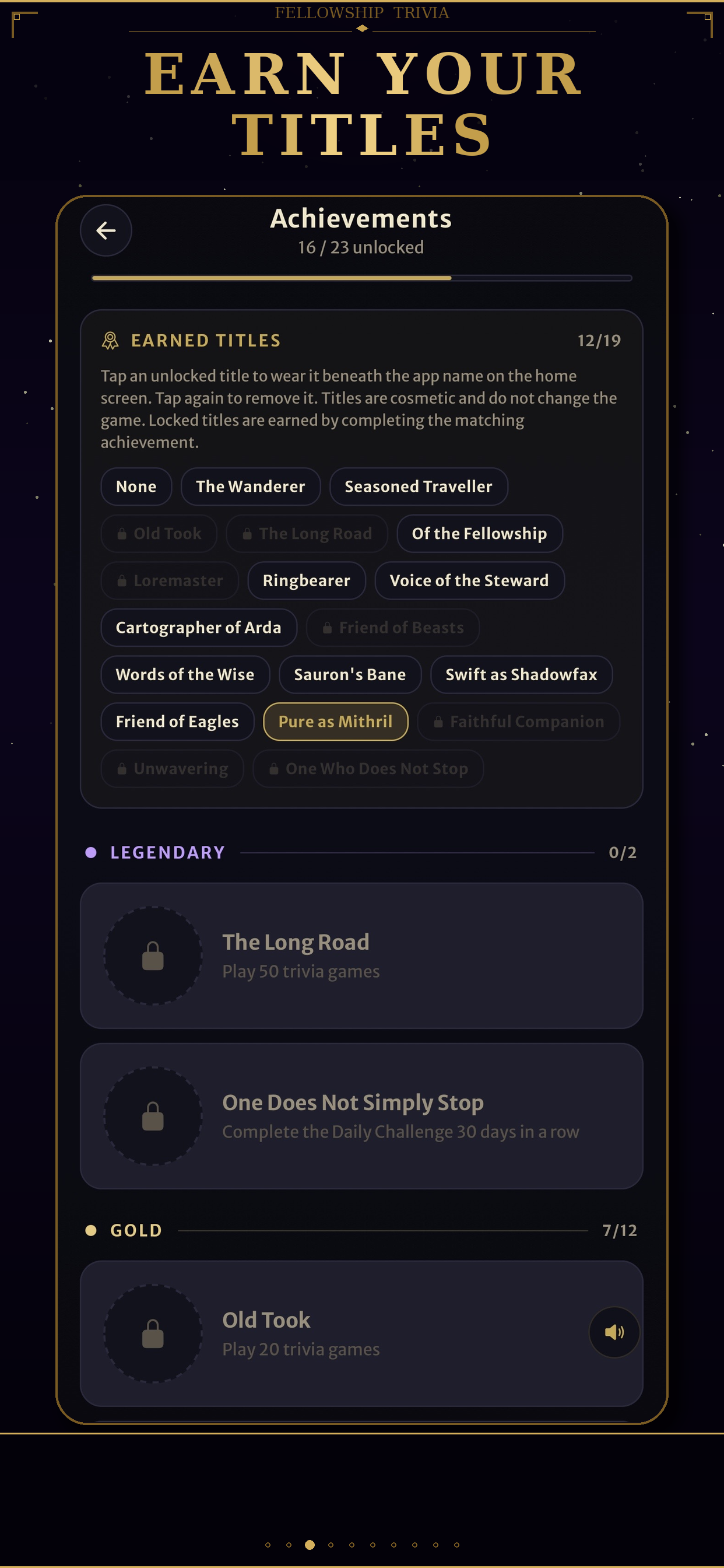 Fellowship Trivia screenshot 3
