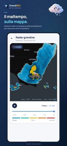 GrandiNO! Meteo e Grandine iPhone screenshot 3