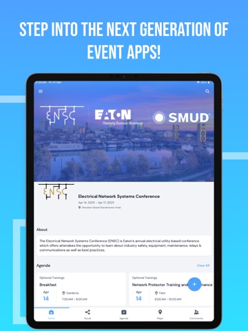 ENSC iPad screenshot